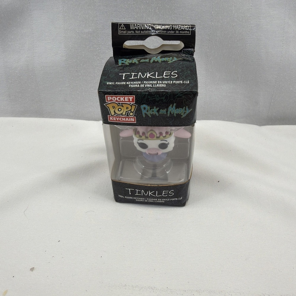 Funko Pop Rick and Morty Tinkles Pocket Keychain,‎ NIB